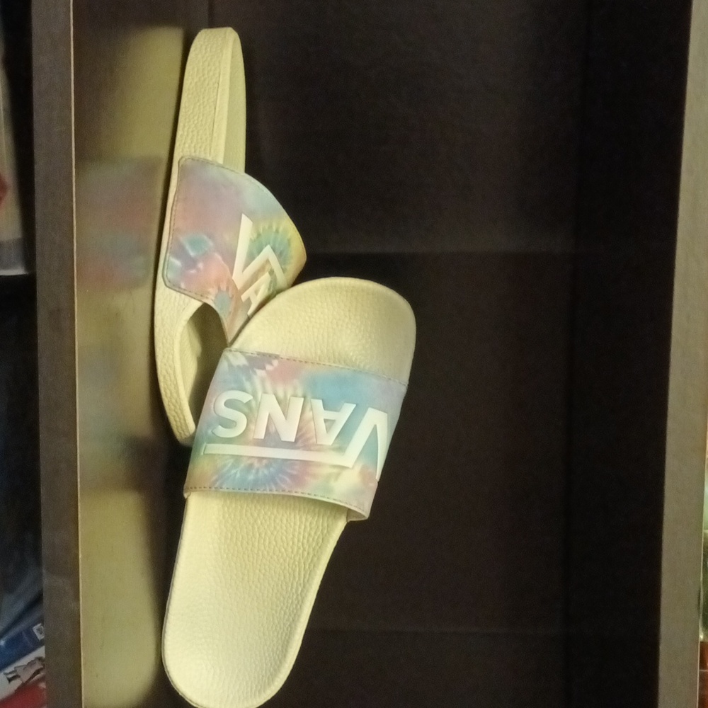 VANS Tie Dye Sliders